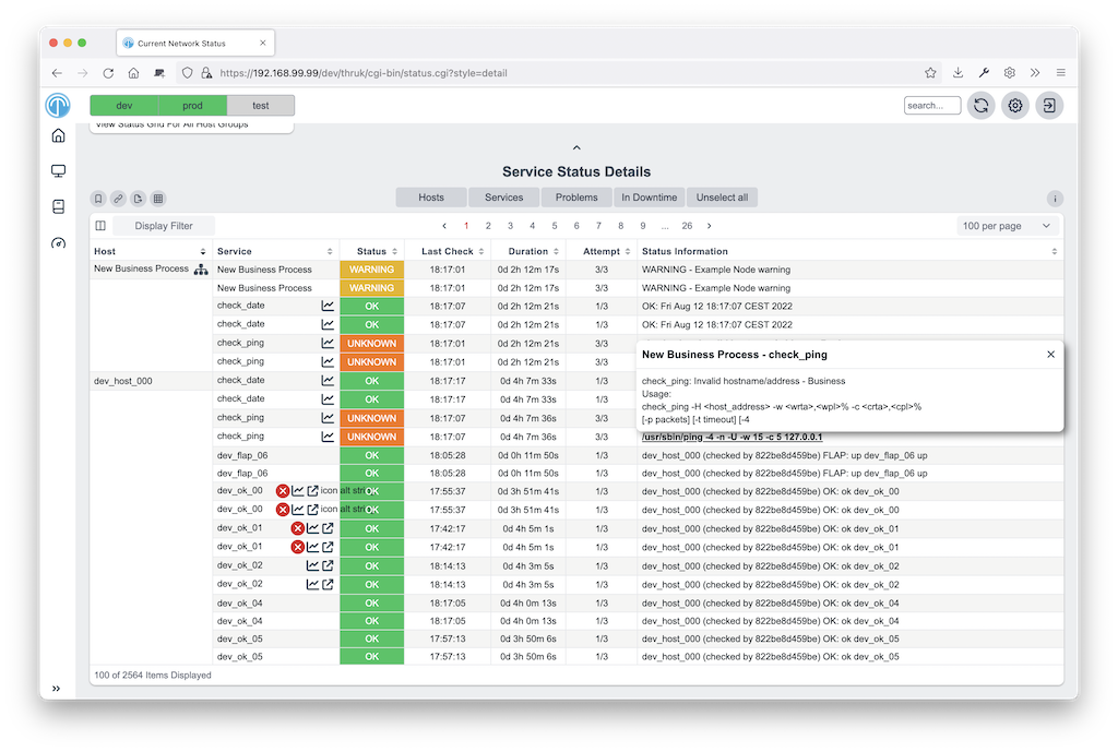 Multiple Lines of Plugin Output